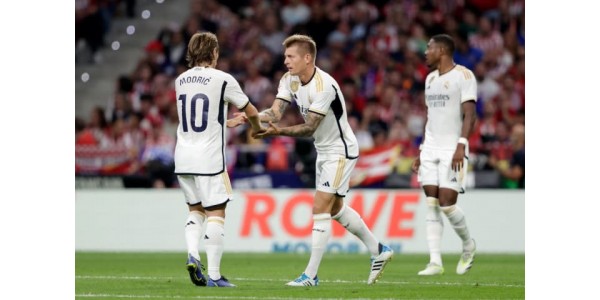 Im Wettbewerb wechseln sich Luka Modric und Toni Kroos ab